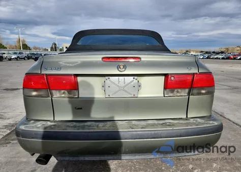 1999 Saab 9-3 S from USA, damaged, VIN YS3DD78N5X7022018